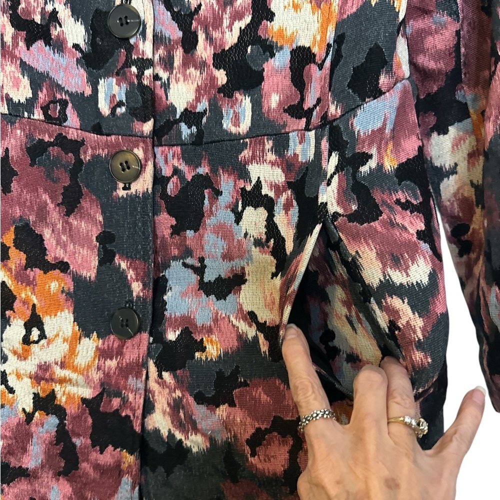 Chico Floral Patterned Coat - Picture 3 of 6